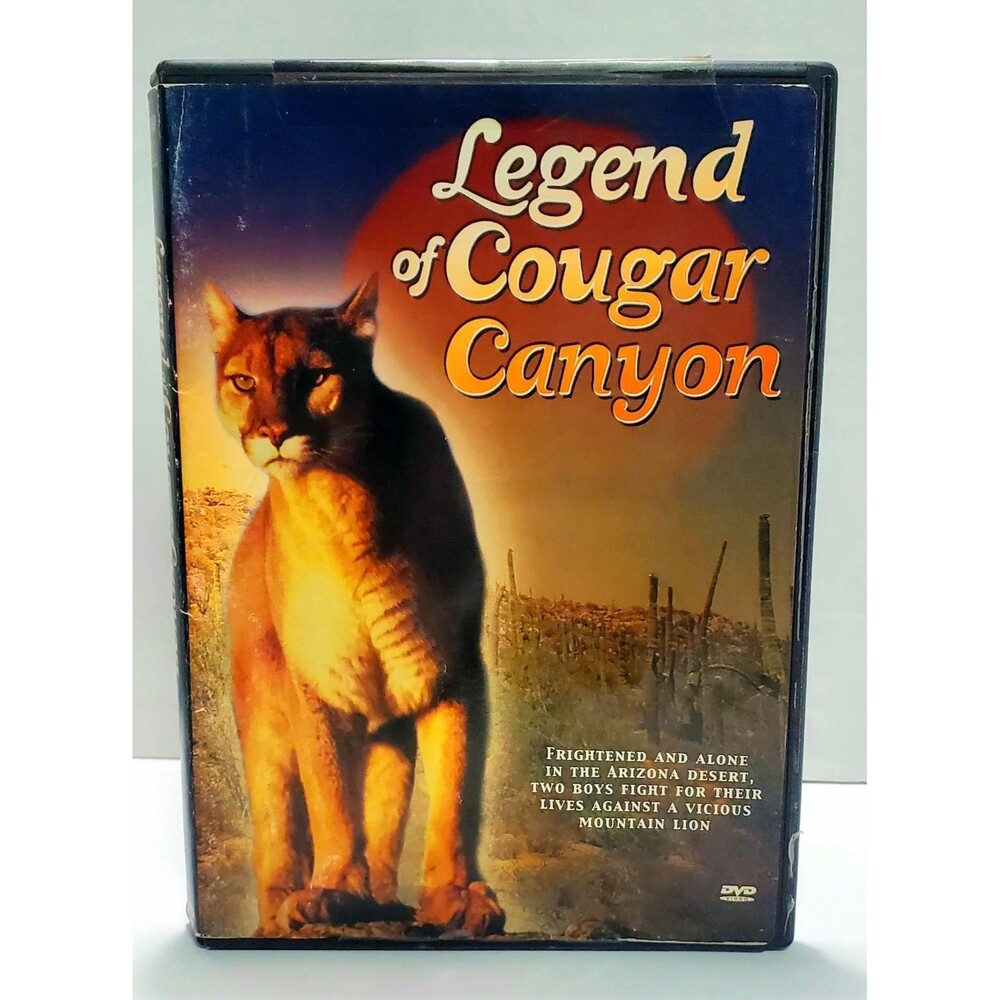 Legend of Cougar Canyon DVD Navajo Boys Cougar Adventure Classic Family Film